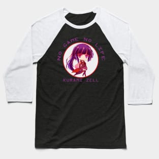 Kurami Zell Chibi No Game No Life Baseball T-Shirt